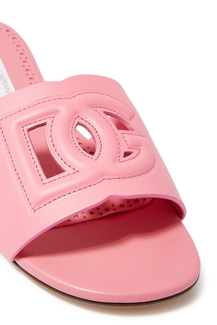 حذاء خفيف ميلينيالز للأطفال جلد بشعار DG